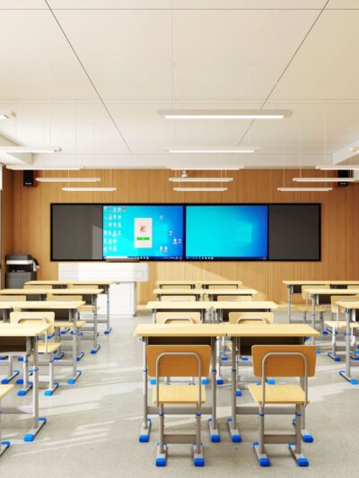 סט שולח וכיסא תלמיד בודד מתכוונן TopSchool-18