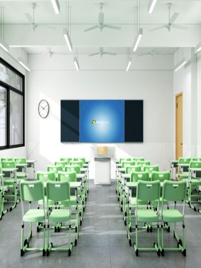 סט שולחן וכיסא תלמיד זוגי מתכוונן TopSchool-19