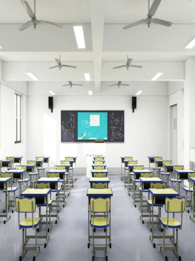 סט שולחן וכיסא תלמיד יחיד מתכוונן TopSchool-49
